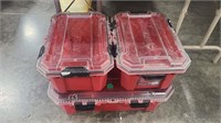 3 HUSKY WATERSEAL CONTAINERS