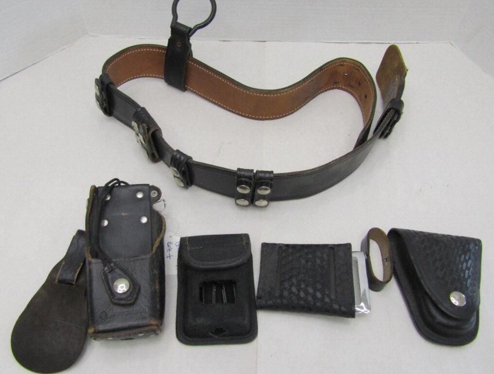 Leather Cops Belt & More