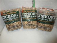 3 Bags Hickory Chips