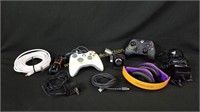 Xbox Controllers, Headphones & Cables/Wires