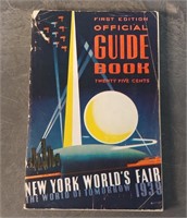 1939 WORLDS FAIR FIRST EDITION GUIDE BOOK