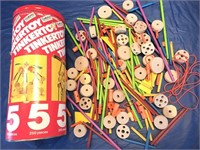 Tinkertoy Set 186pcs In Canister