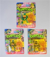 3 Teenage Mutant Ninja Turtles Collectibles