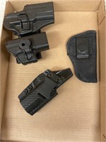 Flat of holsters