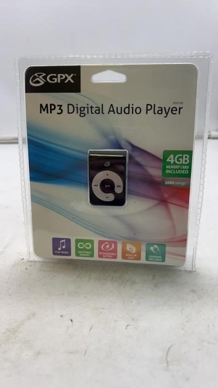 GPX MP3 audio player