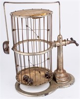 1920s Chuck A Luck Gaming Cage & Dice