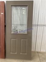 DOOR W/ WINDOW, 35.5 X 79T, TAX APPLIES
