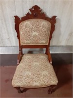 Vintage Chair w/Upholstery