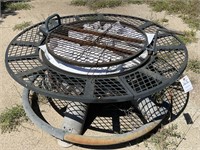 LARGE CAST IRON FIRE PIT NO SHIPPING
