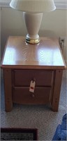 2 DRAWER END TABLE