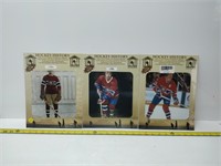 3 hockey history photo's guy lapointe, bob