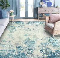 New Lahome Modern Abstract 8x10 Rug,Washable Soft