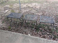 3 iron nesting tables