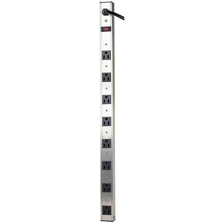 28-21270-Eight Outlet Power Strip  3ft Cord