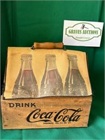 Vintage Coca Cola Lunch box  8 1/2x5 3/4x9”
