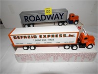 Winross Roadway & DeFazio Express