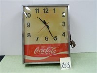 1960's Coca-Cola Wall Clock