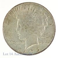 1935-S Silver Peace Dollar (AU)