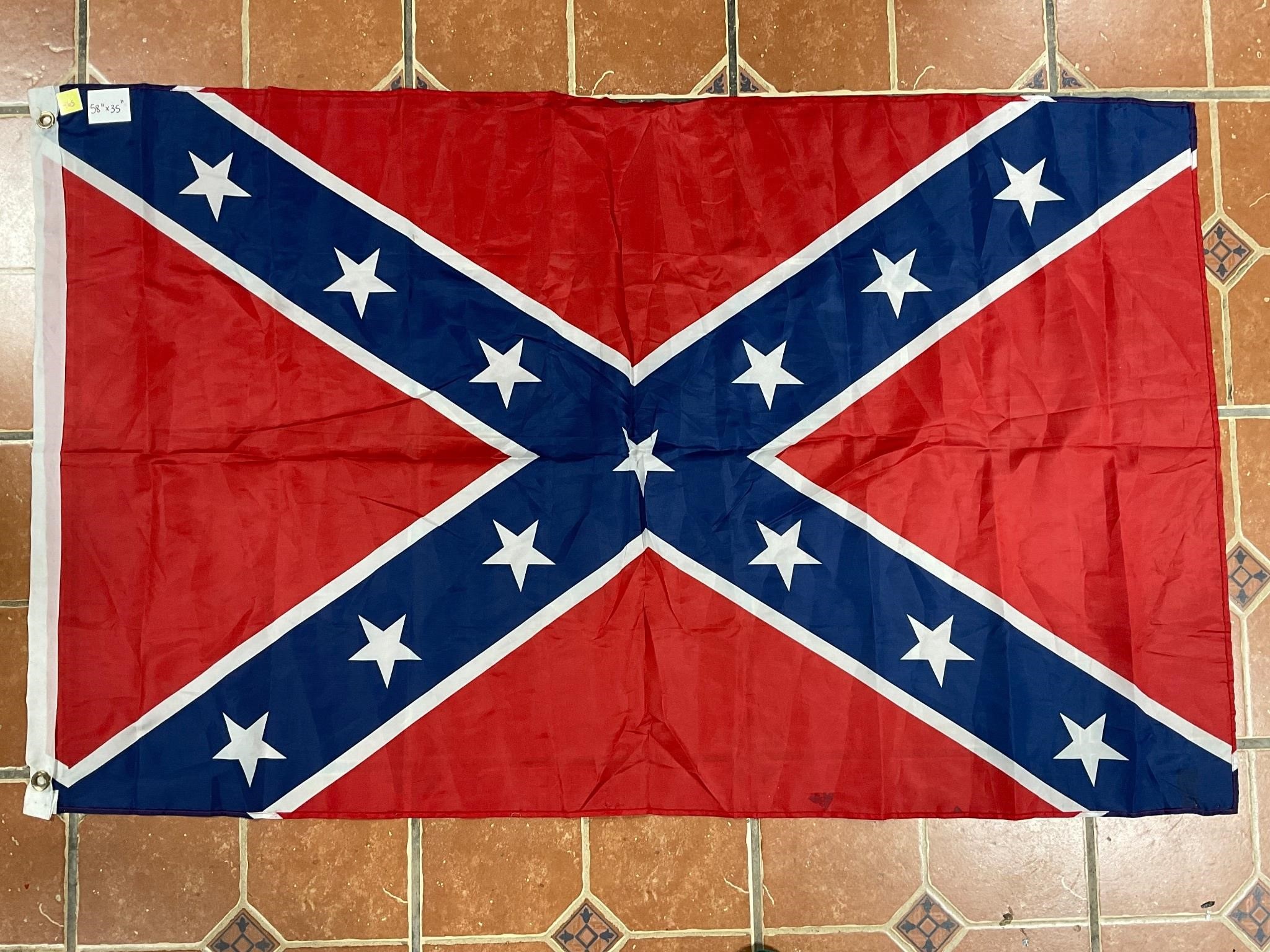 Confederate Flag 58x35