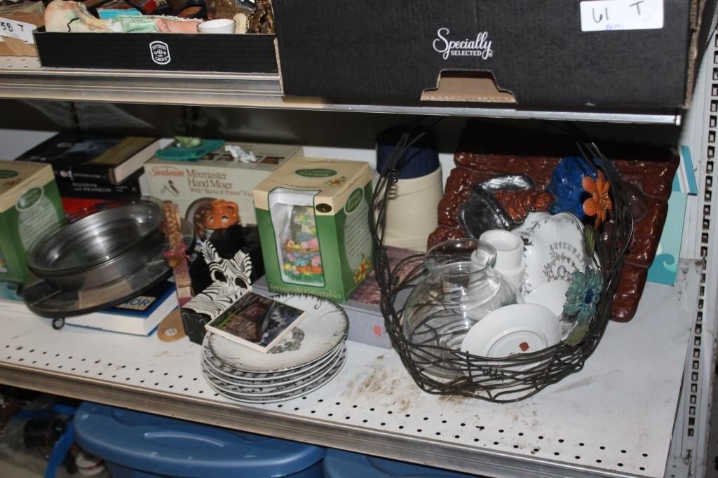 Liquidation Shelf, baskets, vase, decor etc.