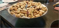 bowl of corks