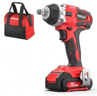 ($120) POPULO 20V Cordless Impact Wrench