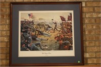 "THE DAY IS OURS" SIGNED BY DALE GALLON FRAMED &