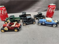 5 die Cast National Motor Museum Mint cars and 1