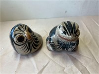 Ceramic Bird and Frog