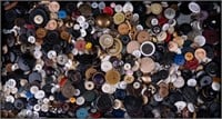 Vintage Buttons in Various Sizes & Colors