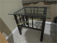 glass top end table or night stand