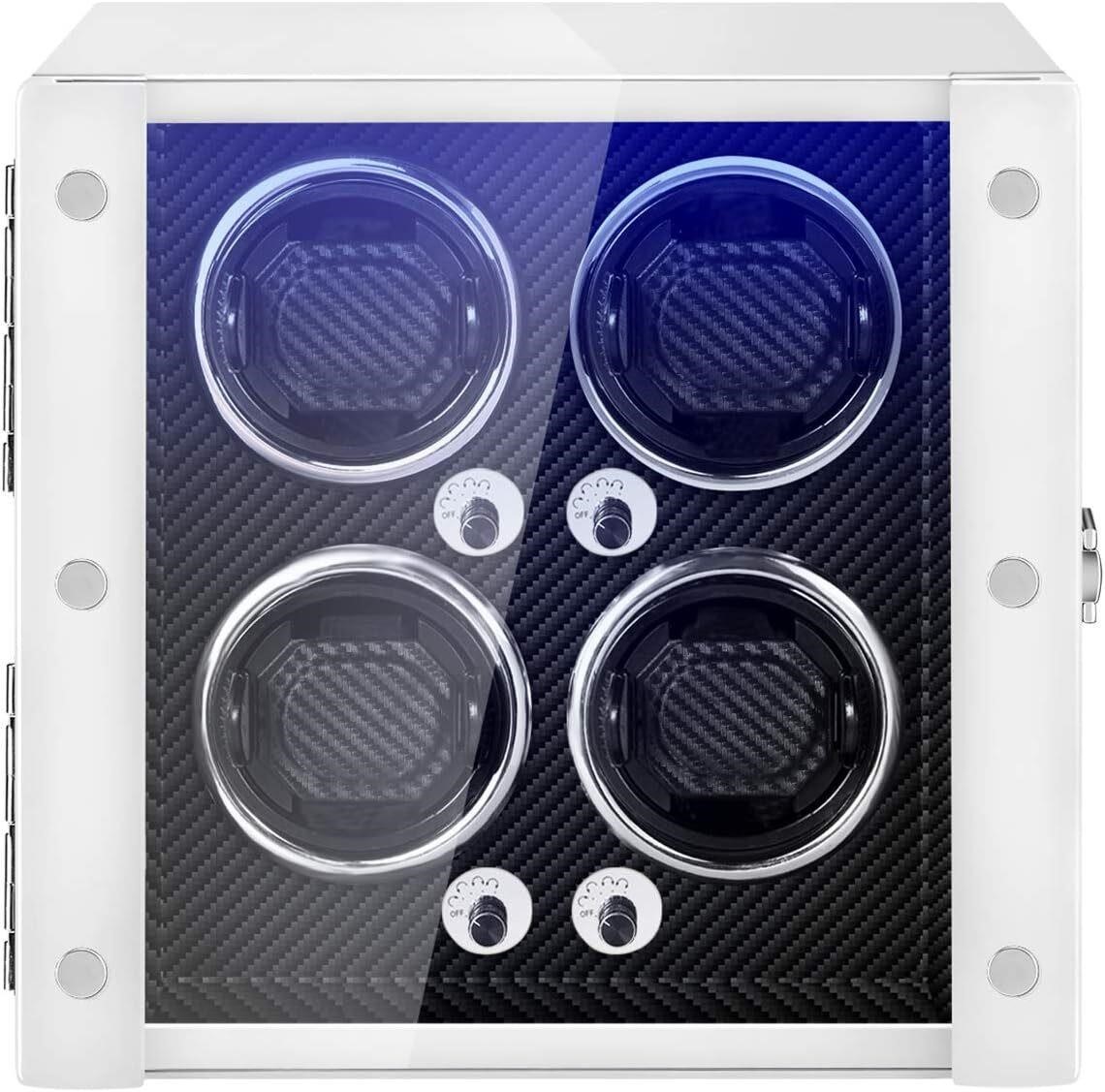 JQUEEN Watch Winder for Auto Watches  LED  Silent