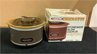 Vintage Rival Crock-ette Slow Cooker Crock Pot