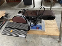 Delta shop master belt disc sander