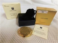 NEW IN BOX ESTEE LAUDER WAVES OF GOLD COMPACT LUCI