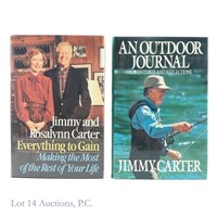 Autographed Jimmy Carter Books (2)