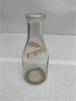 Newark Ohio milk bottle