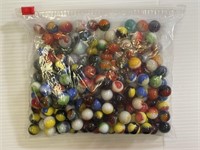 Lot of Vintage Glass Marbles