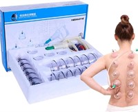 24 Cups Cupping Therapy Sets,Chinese Cupping Thera