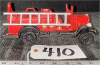 Cast Iron Fire Truck