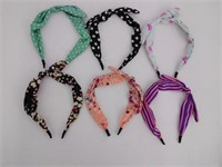 6pcs Colourful Headbands