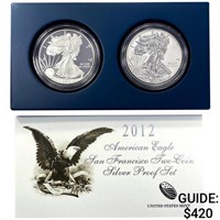 2012 ASE Proof and Rev. Proof [2 Coins]