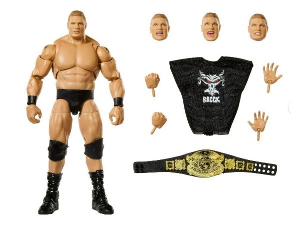 $44WWE Brock Lesnar Acton Figure Ultimate Edition