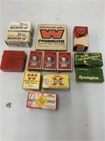 Vintage & modern ammo boxes