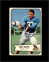 1954 Bowman #41 Doak Walker VG to VG-EX+