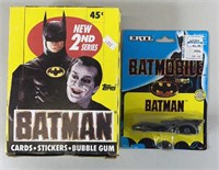 NIP 1989 Topps Batman 2nd Series Pack Box+