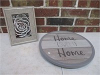 Home Sweet Home Sign, Frame +