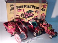 Antique Fire Vehicle set