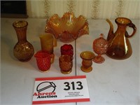 Amber Decorative Glass (9)