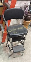 Step stool seat